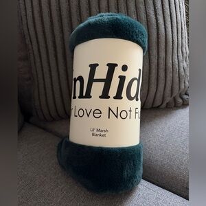 UnHide Lil' Marsh Blanket - Deep Teal